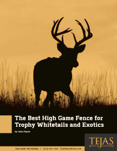EBOOK : Best High Game Fence