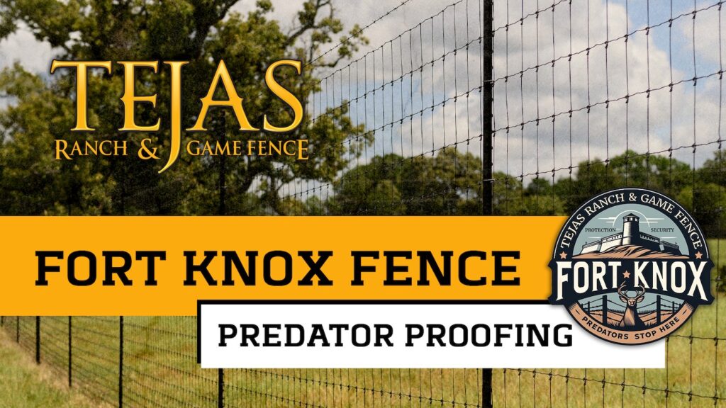 Fort Knox Predator Proofing Fence