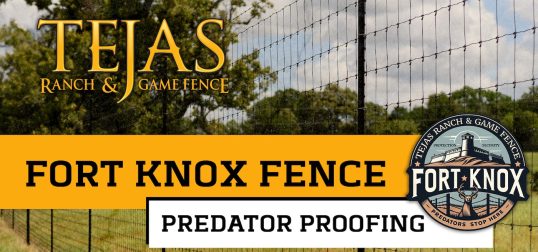 Fort Knox Predator Proofing Fence